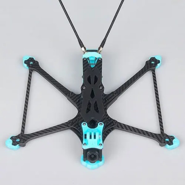 Foxeer 7-Inch 305mm Wheelbase FR Frame Carbon Fiber Drone Frame Kit Brace Thickness 4mm for RC Racing Drone DIY